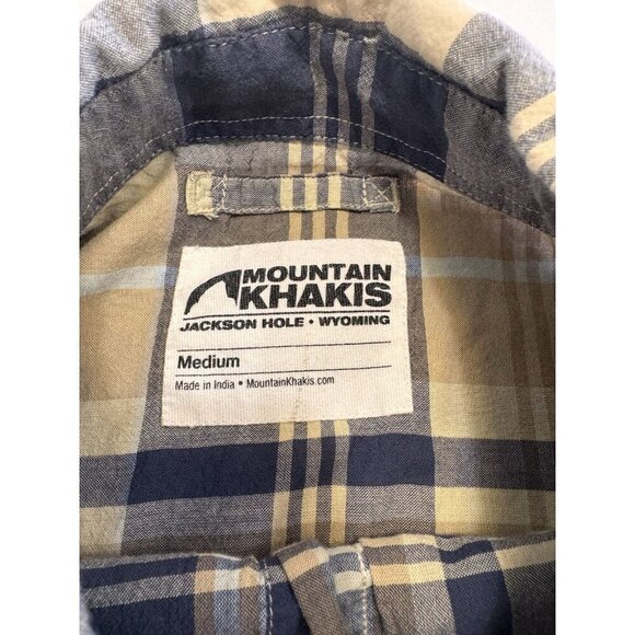 Mountain Khakis Lot Of 2 100% Cotton Camp Shirt Size Medium Casual Outdoor - Picture 4 of 11